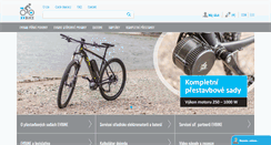 Desktop Screenshot of evbike.cz